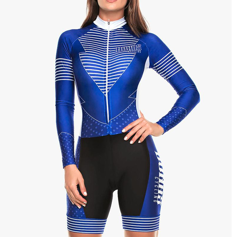 Cycling clothing mountain bike road bike outdoor cycling sports women's jumpsuit